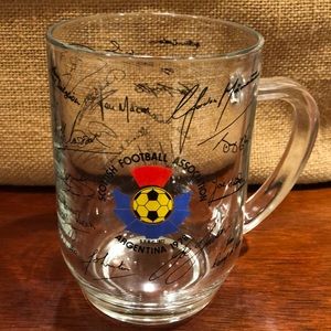 Scottish Football Association glass mug